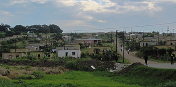 Zumani Township in South Africa