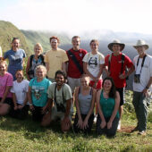 Students in the Galapagos Islands