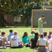 Class on the Quad