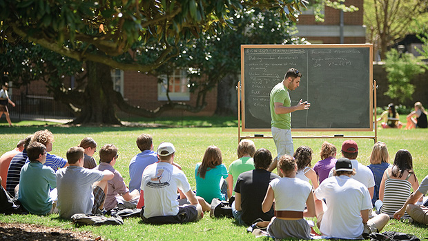 Class on the Quad