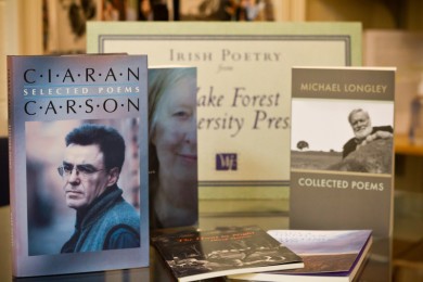 Poetry books published by the WFU Press