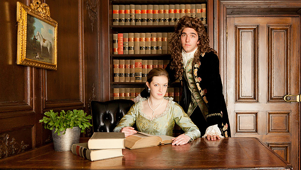 Mackenzie Finnegan played Emilie and Ryan McCarthy played Voltaire.