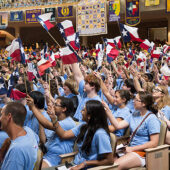 High school students from across North America attend the National Junior Classics League annual conference at Wake Forest University.