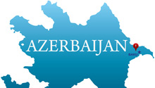 Map of Azerbaijan