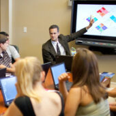 Professor Jed Macosko and his students