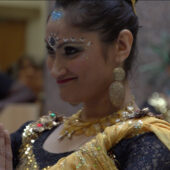 A dancer at the World Cultural Festival