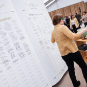 As part of the Wake Will campaign launch, supporters signed their names in a giant guest book.