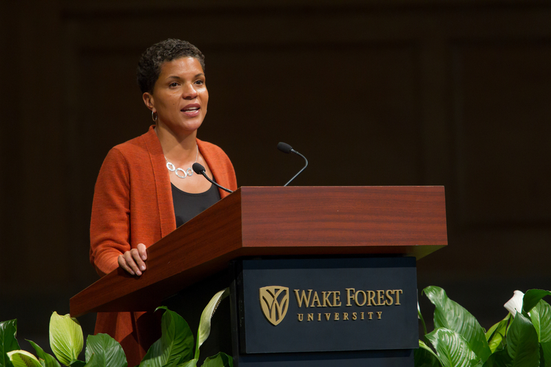 More than 1,000 people attended Alexander’s 6 p.m. public presentation. In her talk, Alexander argued the criminal justice system has facilitated a new form of racial and social control. Mass incarceration, she said, has not been driven by crime.