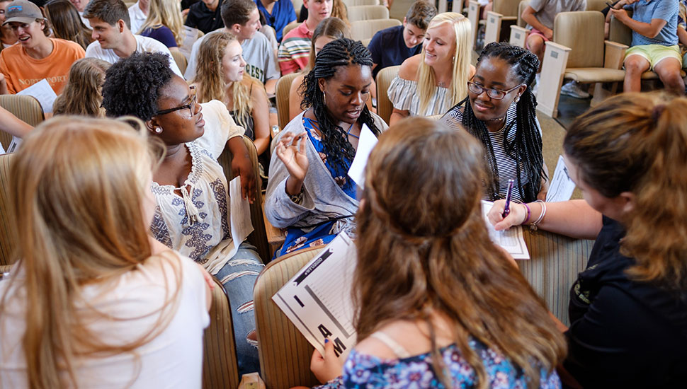 Students at Wake Forest