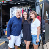 WFU students at move-in day