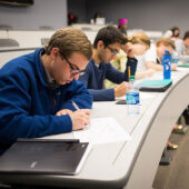 Students in a classroom