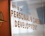 Office of Personal and Career Development sign