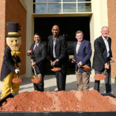 Wake Forest University breaks ground for the Shah Basketball Complex and Sutton Sports Performance Center