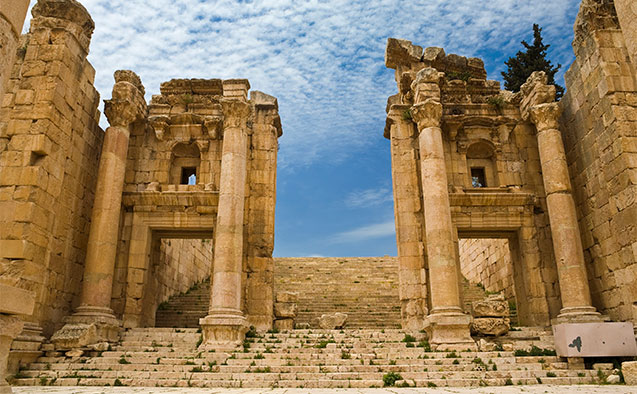 Jordan Jerash Temple of Artemis