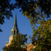 Wait Chapel, on the campus of Wake Forest University, Friday, August 31, 2018.