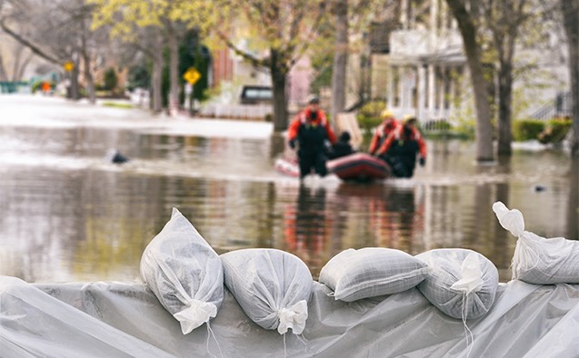 Stock flooding image