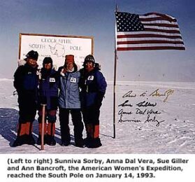 American Women's Expedition at the South Pole