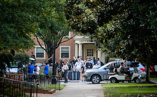 WFU22 move-in day