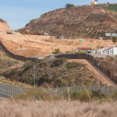 U.S. Customs and Border Protection Otay Mesa Port of Entry stock photo