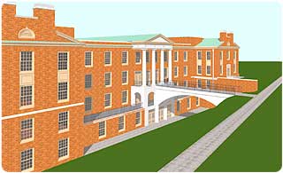 Calloway Hall sketch