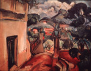 "Paysage Provencal," a 1914 oil painting by French painter, Emile Othon Friesz, was donated to the Wake Forest Art Collection in 2002 from the estate of former professor Germaine Bree