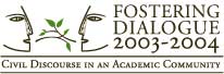 Fostering Dialogue 2003-2004 logo