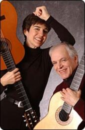 Guitarists Patricia Dixon and Jeffrey Van