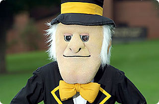 Demon Deacon mascot