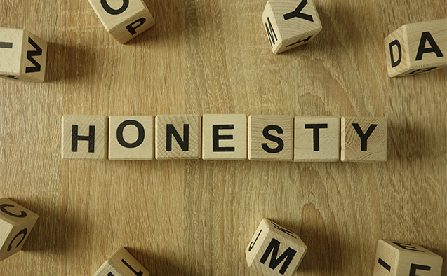 Wooden honesty blocks