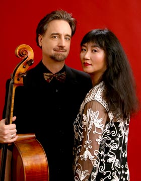 David Finckel, cello; and Wu Han, piano
