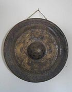 Metal gong from Vietnam.