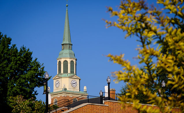 Wait Chapel steeple