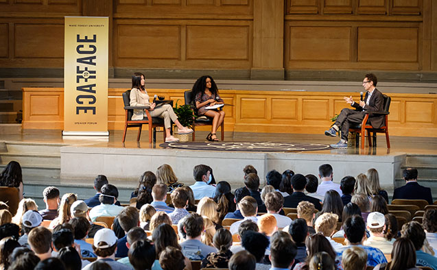 Malcolm Gladwell at WFU