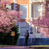 spring campus beauty