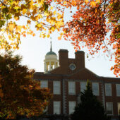 Fall scene on Reynolda Campus