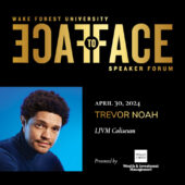 Face to Face Trevor Noah graphic