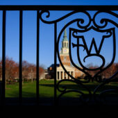 Wait Chapel and WF ironwork campus beauty photo