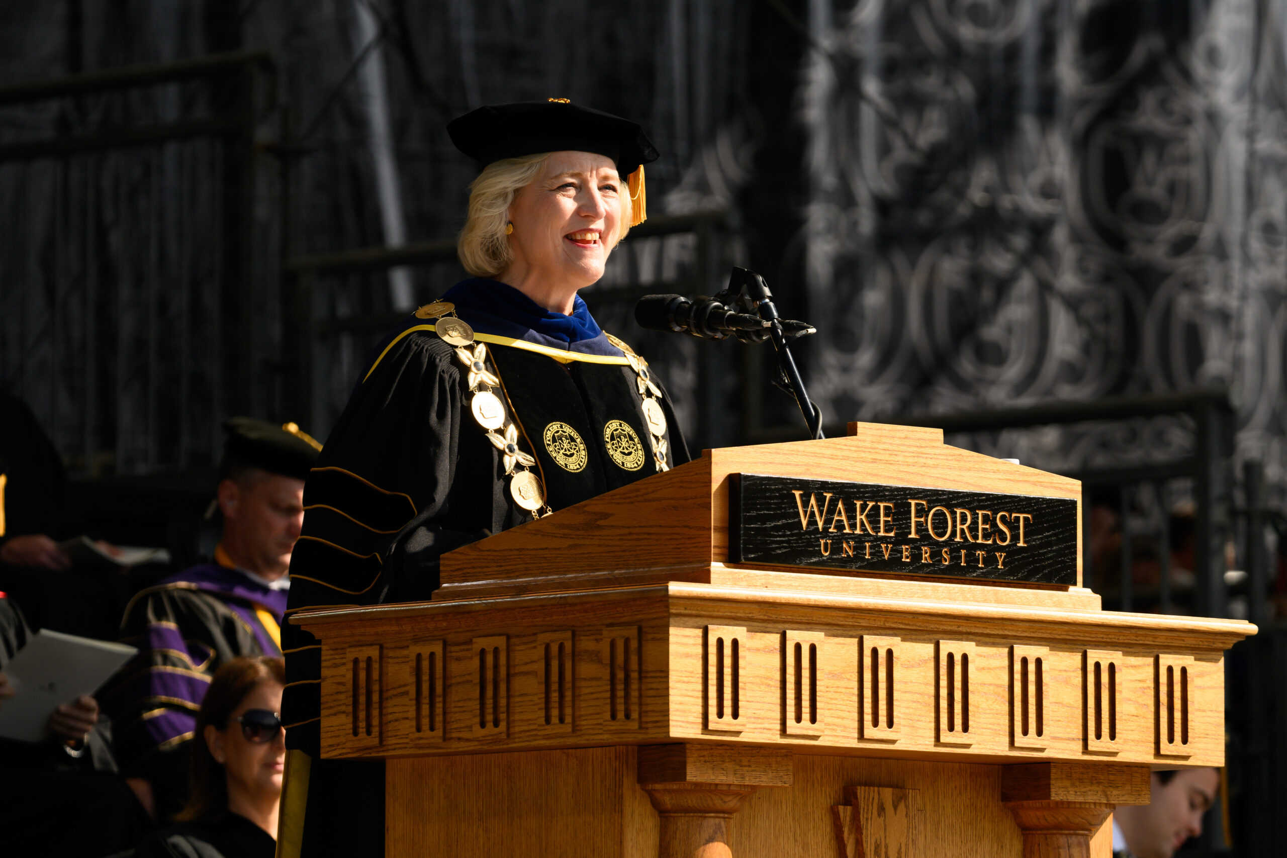 Susan Wente, Wake Forest University president