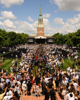 Commencement 2024 Hearn Plaza