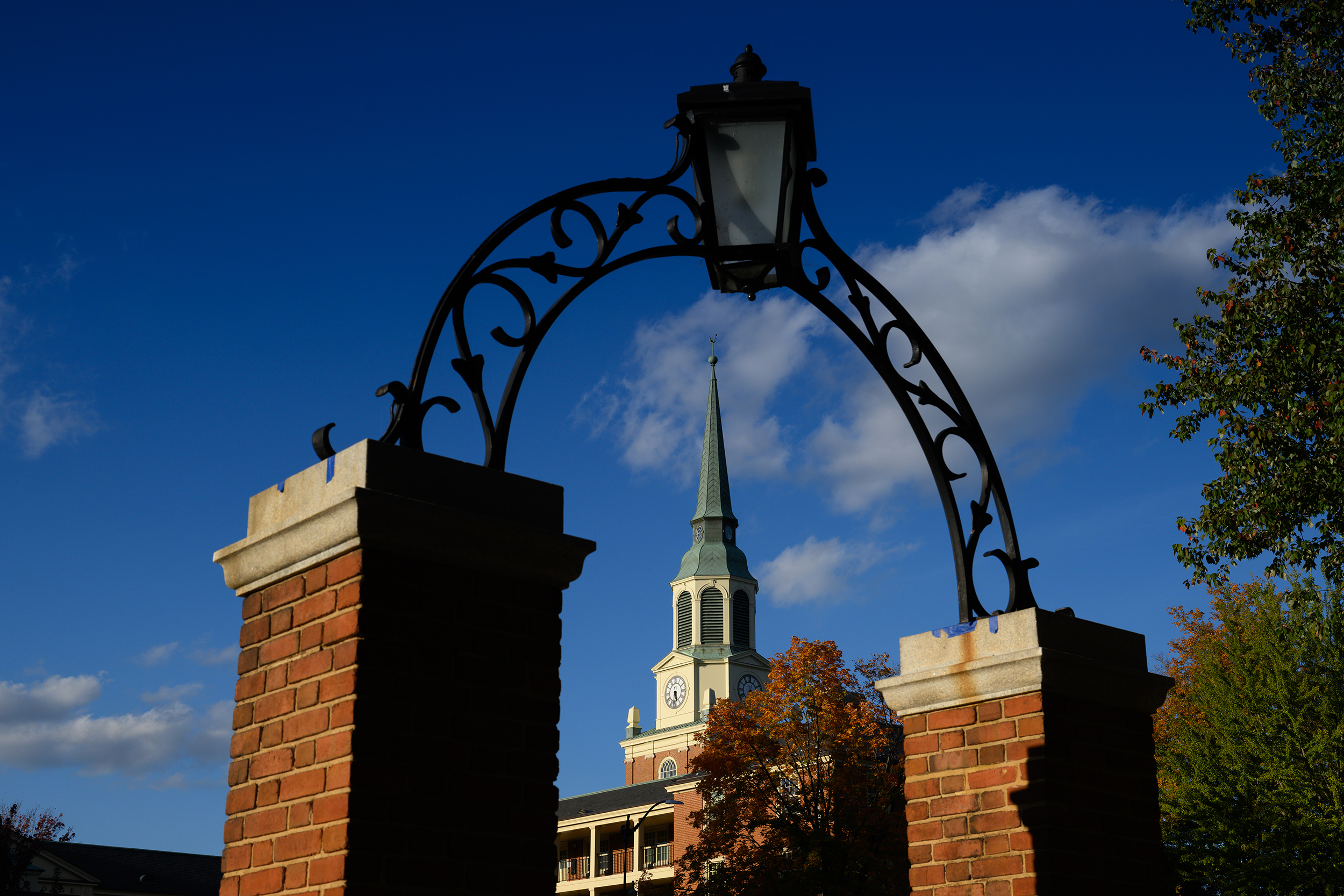 The leaves are changing more each day around Wait Chapel as seen in these photos from Wednesday, October 18, 2023.