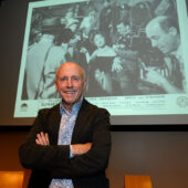 Art Professor David Lubin retirement portrait