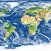 flat globe
