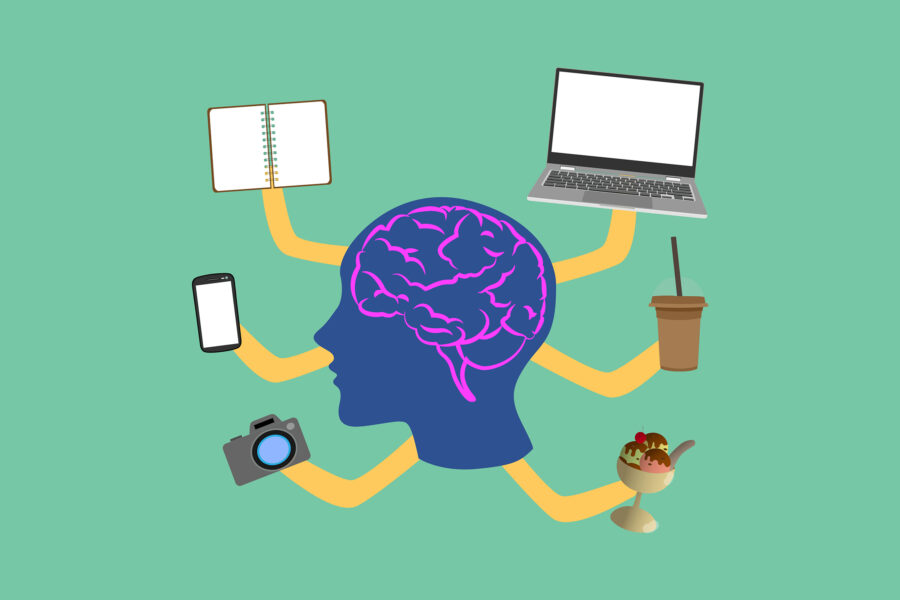 Multitasking? Maybe not.