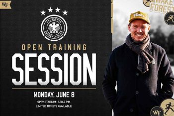 German Men’s National Team to host open training session