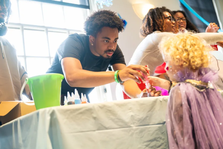 Wake Forest University Students host an event, Project Pumpkin designed to bring community into the school and forge connections with Winston-Salem on Tuesday October 28th 2025.