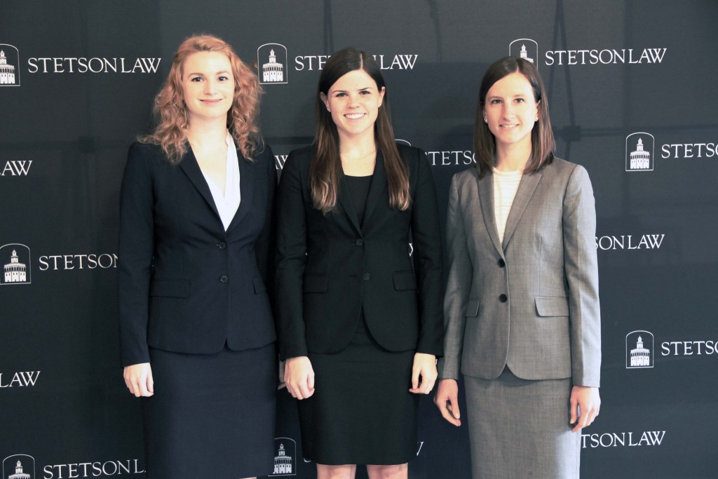 Ashley Escoe ('16), pictured far right. 
