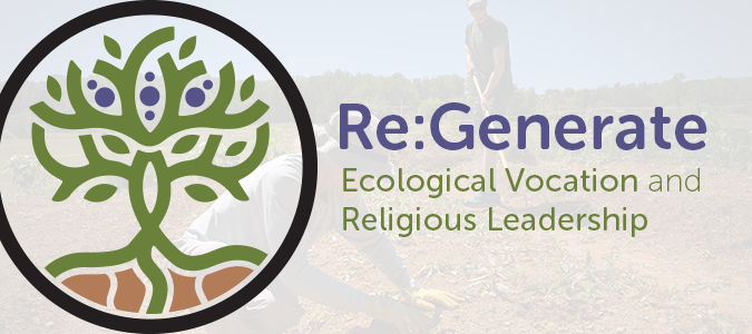 Re:Generate Program Logo sponsored by the School of Divinity's Food, Health, and Ecological Well-Being Program