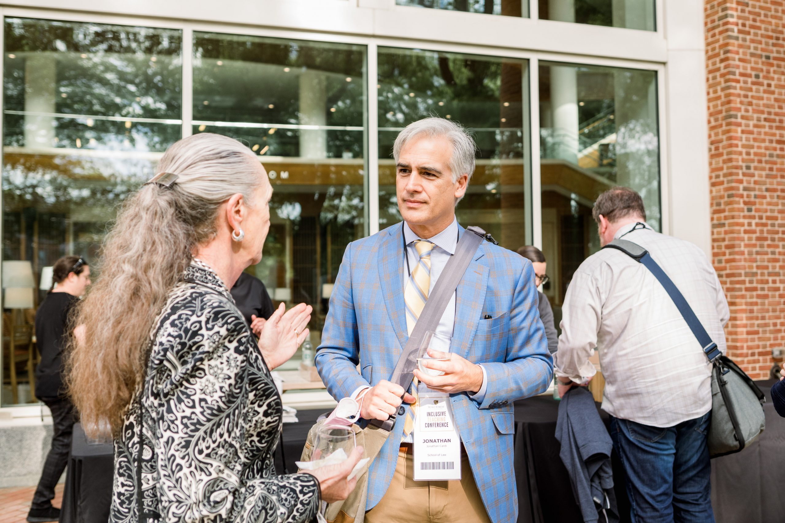 Faculty at Reception