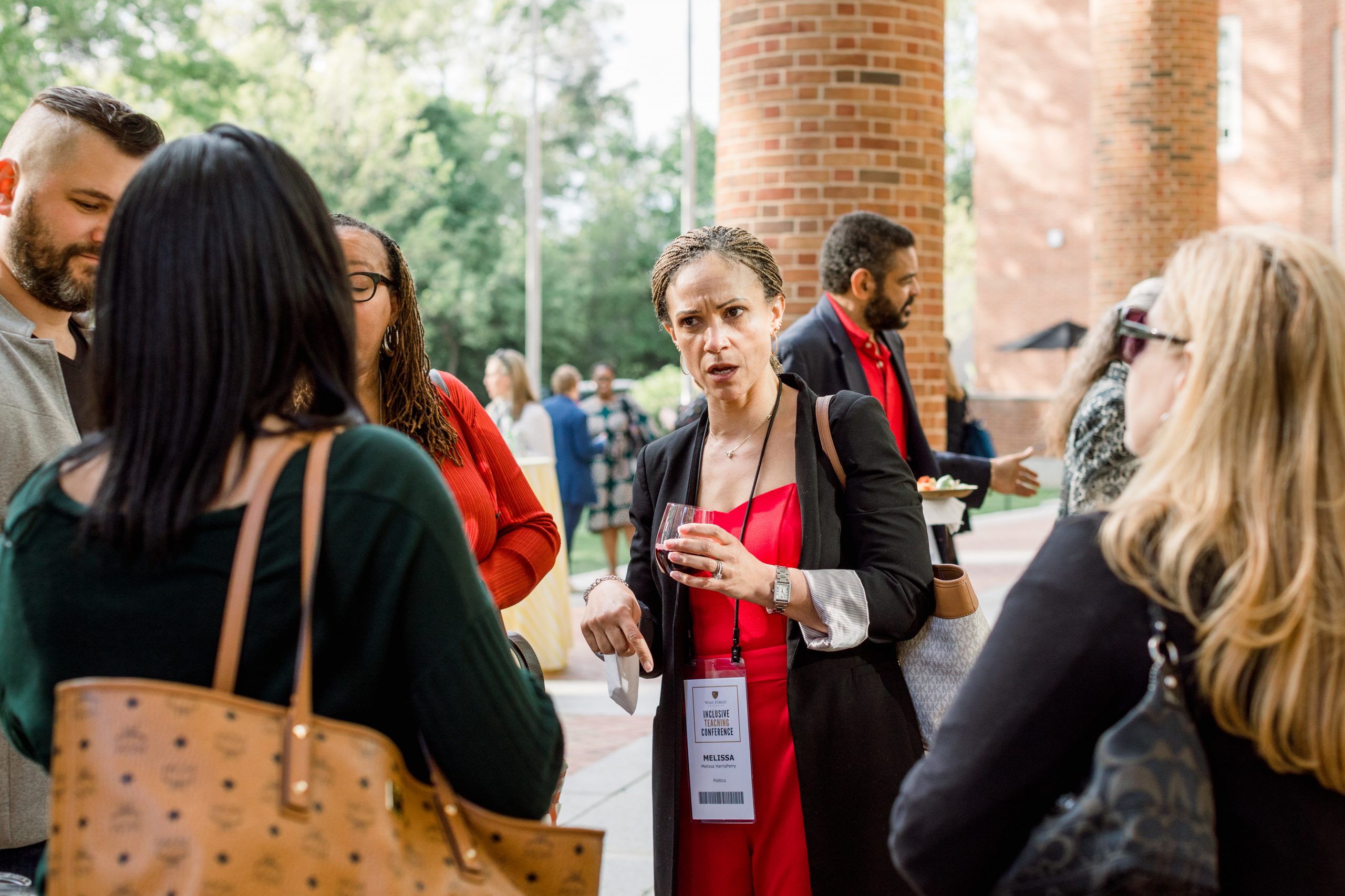 Faculty at Reception