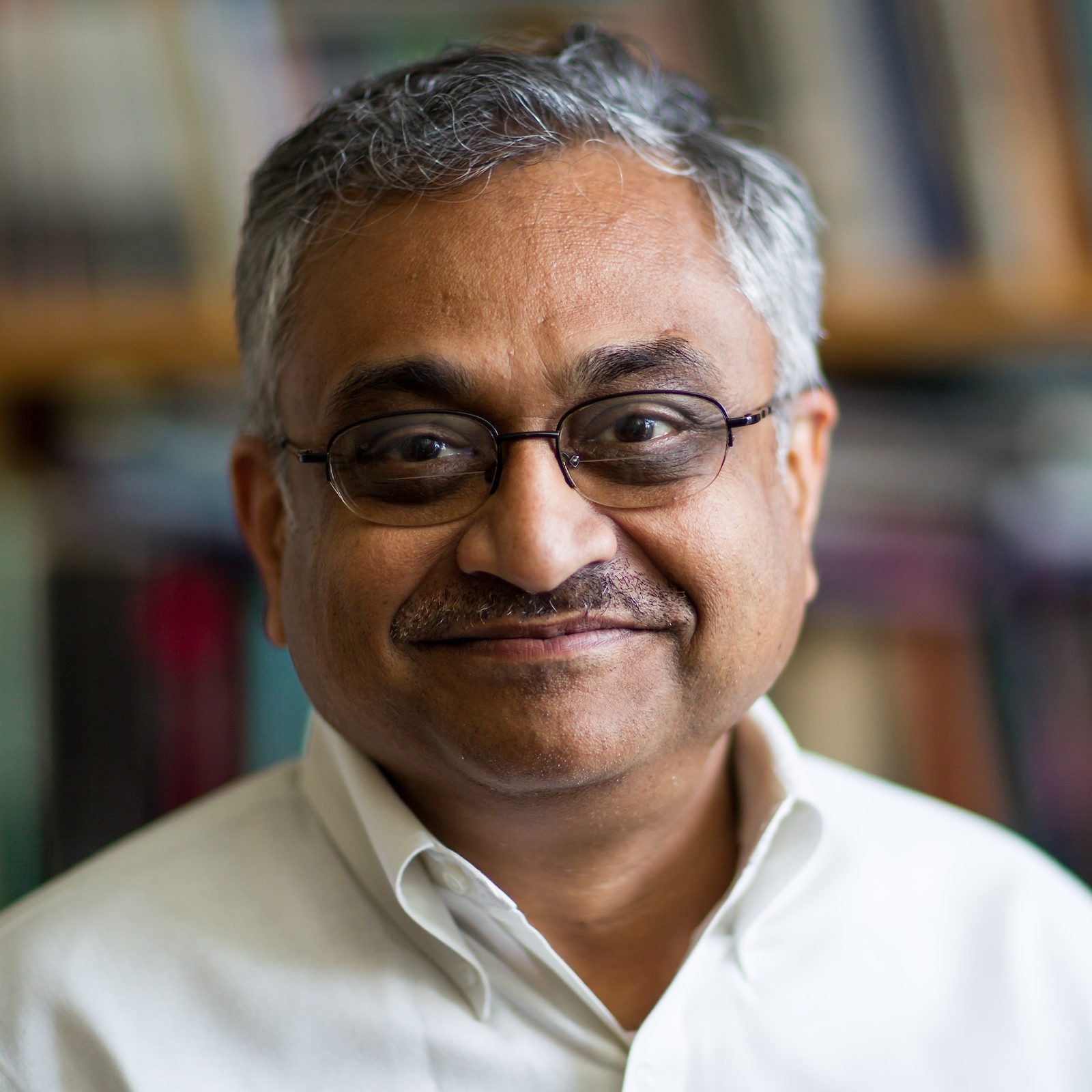Wake Forest communication professor Ananda Mitra poses in Carswell Hall on Thursday, June 27, 2013.